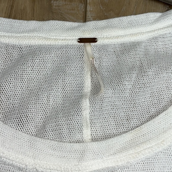 Free People Palm Tree Dreams Top Ivory Size M - Picture 4 of 7